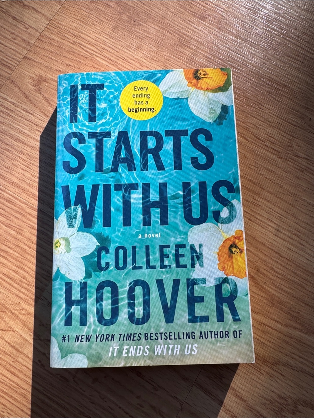 It Starts With Us - Colleen Hoover paperback #booktok